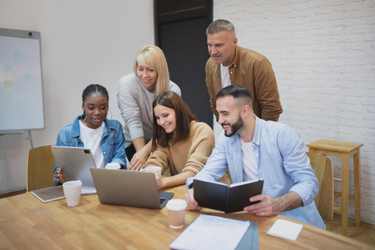 Detailansicht Bilanzdokumente mit Markierungen